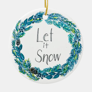 Let it Snow Ornament