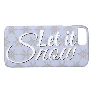 Let It Snow Snowflake Winter Case-Mate iPhone Case