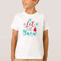 Let It Snow, Snowflakes, Trees, Christmas, Xmas