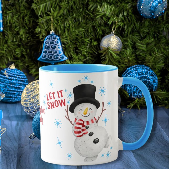 Let It Snow Snowman Mug (Creator Uploaded)