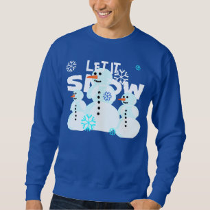 Let It Snow Snowman Sweater