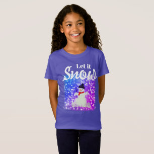 Let it snow snowman T-Shirt