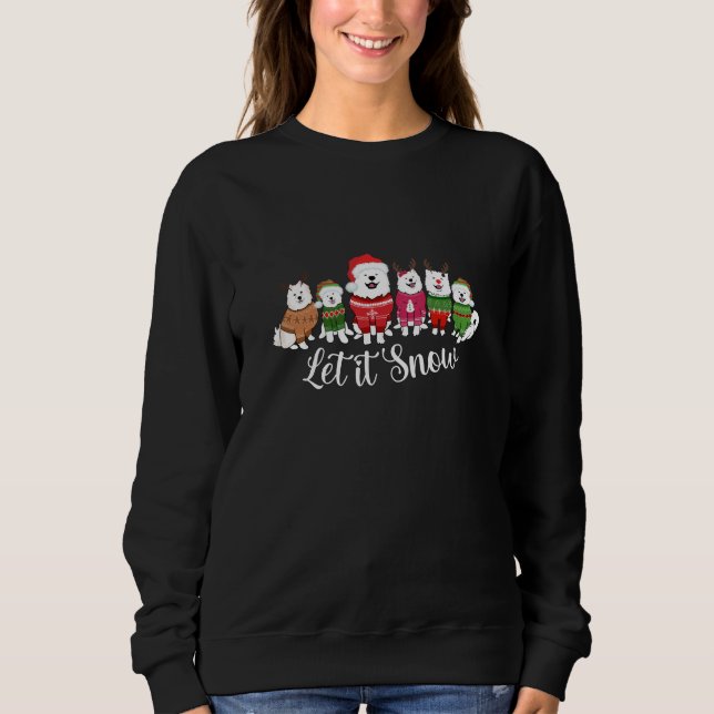 Let it snow! sweatshirt (Front)