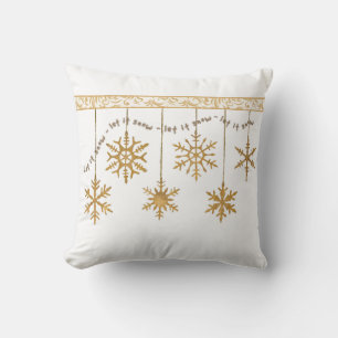 Let It Snow Throw Pillow