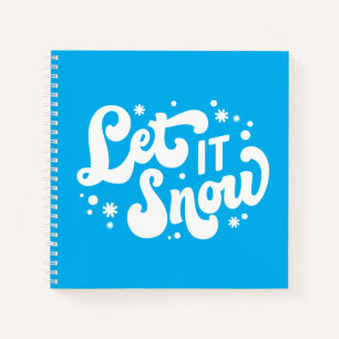 Let It Snow Winter Design Notebook