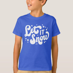 Let It Snow Winter Design T-Shirt