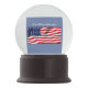 Let it Snow with President Bill Clinton the Cat! Snow Globe (Back)