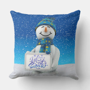 Let It SnowThrow Pillow