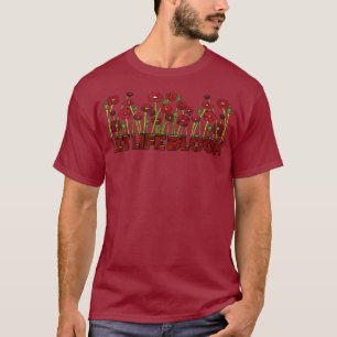 Let Life Bloom Love Flowers Gardener Florist T-Shirt