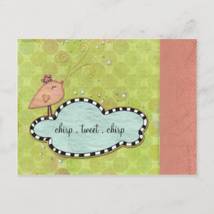 Let Love Chirp Easter Invitation