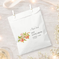 Let Love Grow | Apple Seed Wedding Favour Bag