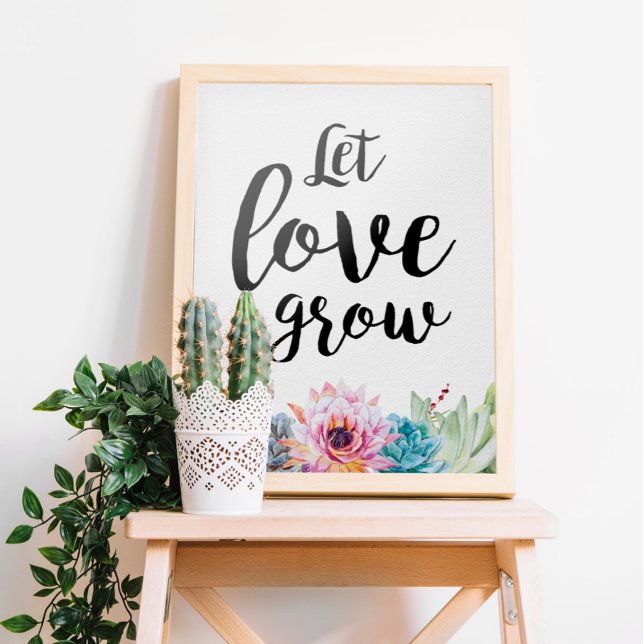 Let Love Grow Sign (Creator Uploaded)