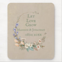 Let Love Grow Wedding Stats Floral Whimsy Pretty