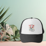 Let me Ask my Wife. Marriage Humour Trucker Hat<br><div class="desc">Decisions 101: Let Me Ask My Wife – Because Happy Wife,  Happy Life!</div>