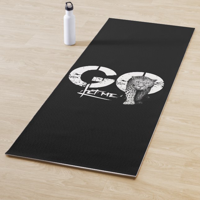 Let me GO stylish modern men yoga mat (In Situ)