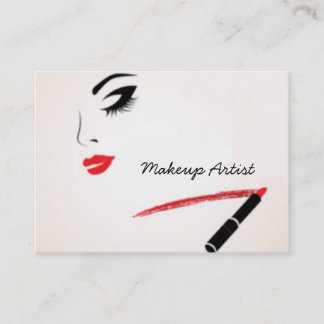 Let Me Make You Up Business Card