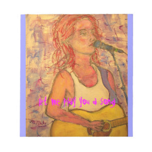 let me play you a song notepad