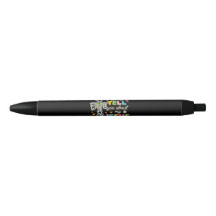 Let Me Tell You About My Jesus Groovy Christian Re Black Ink Pen