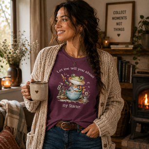 Let Me Tell You About My Starter Whimsical Frog Tri-Blend Shirt