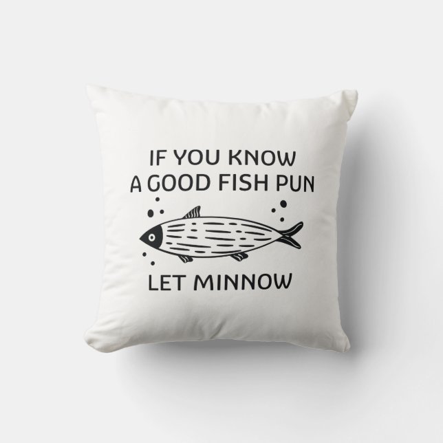 Let Minnow Cushion (Front)