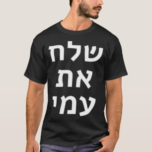 Let My People Go Hebrew Jewish Passover Moses Pesa T-Shirt