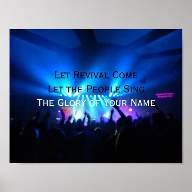 Let Revival Come Poster (Front)