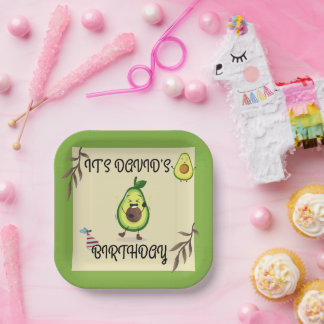 "Let’s Avo-Celebrate! Birthday Bash" Plate