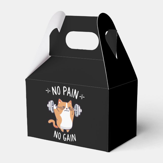 Let s Build Some Muscle! Gym Time! Favour Box (Front Side)