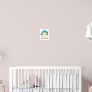 Let’s chase rainbows Nursery Wall Art