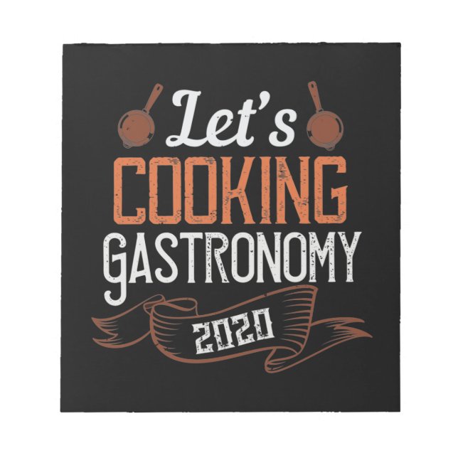 Let’S Cooking Gastronomy 2022 Notepad (Front)