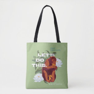 "Let’s Do This" Monkey - The White Lotus Tote Bag