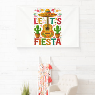 Let’s Fiesta Cinco De Mayo Fiesta Banner
