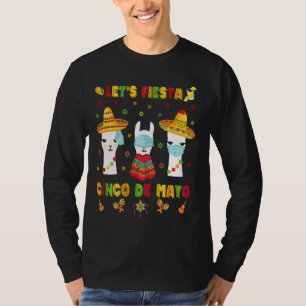 Let S Fiesta Cinco De Mayo Mexican Party Funny Mas T-Shirt