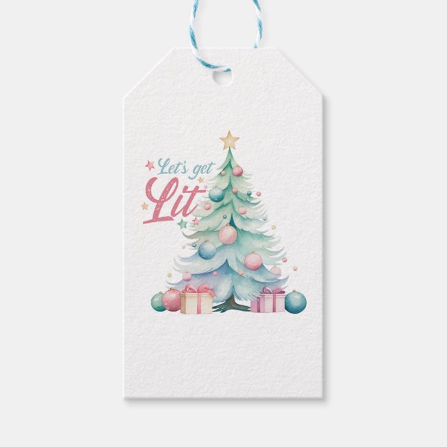 Let’s Get Lit  Gift Tags (Front)
