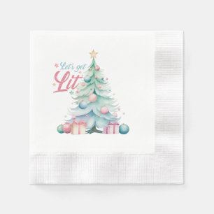 Let’s Get Lit  Napkin