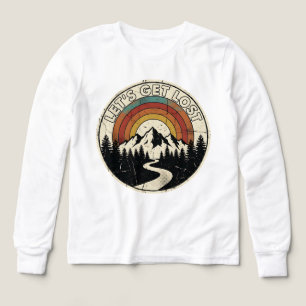 Let’s Get Lost Retro Mountain Adventure Outdoor