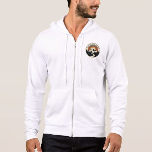 Let’s Get Lost Retro Mountain Adventure Outdoor Hoodie