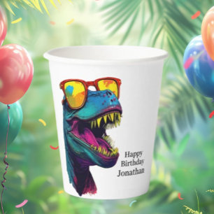Let’s Get Ready for a Dino-Mite Celebration! Paper Cups