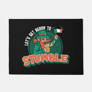 Let s Get Ready to Stumble Funny Doormat