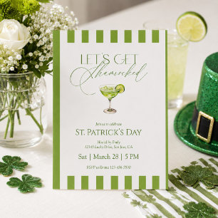 Let’s Get Shamrocked St Patrick’s Day Party Invitation