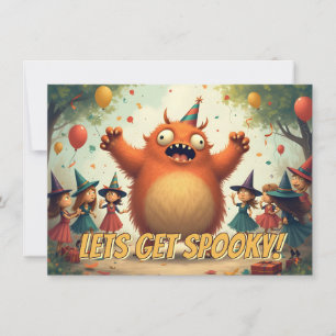 Let’s Get Spooky – Cute Monster Party Fun