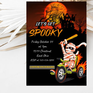 Let’s Get Spooky Halloween Party Invitation