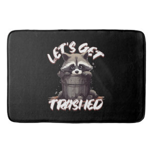 Let’s Get Trashed Bath Mat