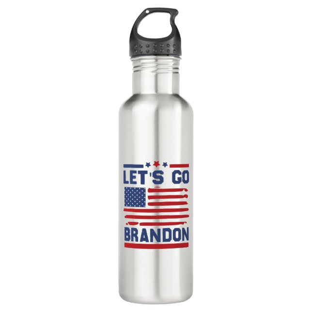 Let’s Go Brandon 710 Ml Water Bottle (Front)