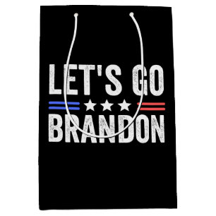 LET’S GO BRANDON Cardinal Medium Gift Bag