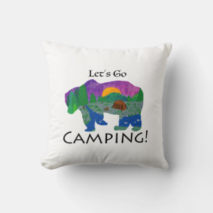 Let’s Go Camping Cushion