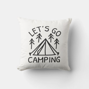 Let’s Go Camping Cushion
