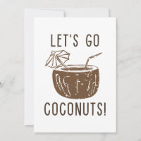 Let’s Go Coconuts