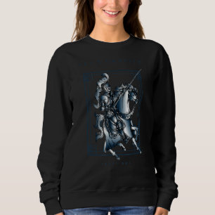 Let S Grapple White Knight  Jiu Jitsu  Mma  Wrestl Sweatshirt