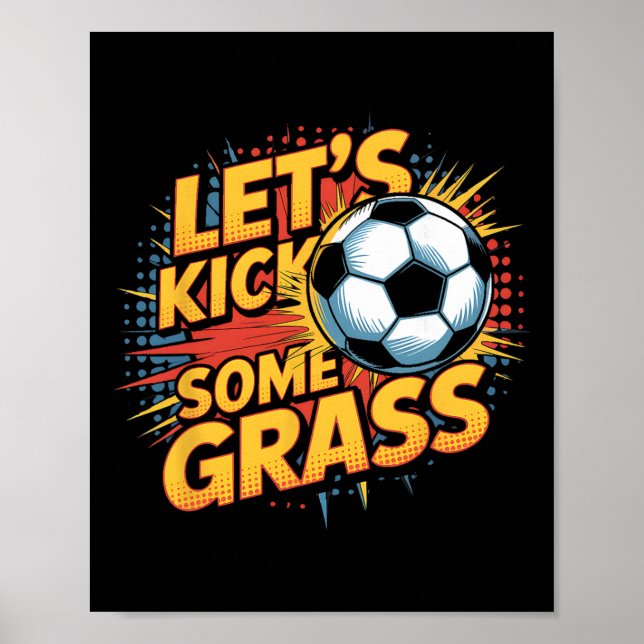 Let`s Kick Some Gr Soccer Mom  Poster (Front)
